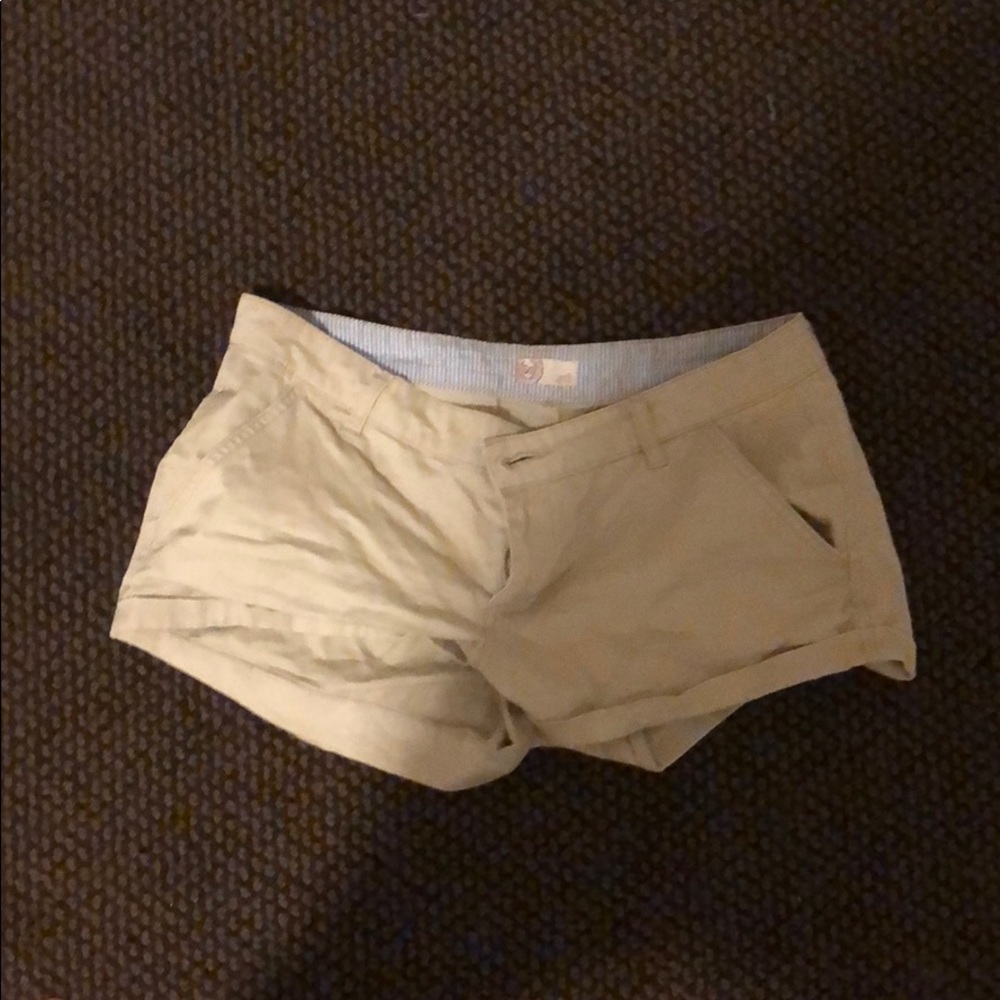 Khaki shorts
